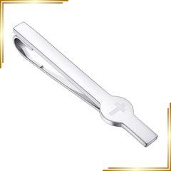 【新品】 Asienice おもしろネクタイピン 十字架 結婚式 タイピン メンズ シルバー ネクタイピン 冠婚葬祭 アクセサリー