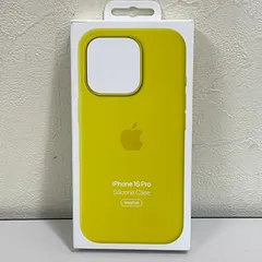 【三沢店70-03-1014】 Apple純正 iPhone 16 Pro シリコーンケース MagSafe スターフルーツ MYYQ3FE/A 未使用