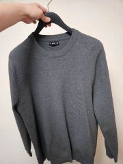 MANGO スウェットシャツ スウェット 105 A級 グレー カラー