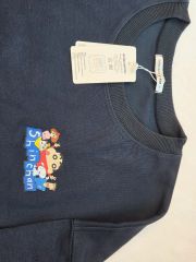 クレヨンしんちゃん スウェット Tシャツ ネイビー XL
