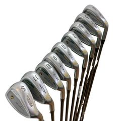 【中古】 本間ゴルフ LB-606 NEW H＆F 黒七宝 10S アイアンセット IR 3S GRAPHITE (フレックスその他) メンズ 男性用 右利き 右用 Dランク ゴルフクラブ
