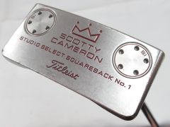 タイトリスト　SC ｽﾀｼﾞｵｾﾚｸﾄ ｽｸｴｱﾊﾞｯｸ　パター　中古　ゴルフドゥ！岡崎上里店【最短即日発送】