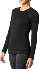 スマートウール レディース トップス シャツ Smartwool Womens Classic Thermal Merino Baselayer Long Sleeve Shirt Black ブラッ