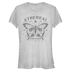 アンブランデッド レディース トップス Tシャツ グラフィック Unbranded Juniors Butterfly Ethereal Dreamer Fitted Graphic Tee Athl