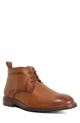 デューンロンドン メンズ シューズ ブーツ・レインブーツ Dune London Maxxy Plain Toe Chukka Bootan タン