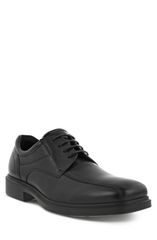 エコー メンズ シューズ ダービー レザー ECCO Helsinki 20 Bike Toe Leather Derby Black ブラック