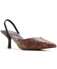 アルド レディース シューズ サンダル ALDO Womens ReOlivia Slingback Dressandals Embossed Snake Brown Multi ブラウン
