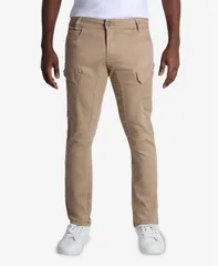 エックスレイ メンズ ボトムス カジュアルパンツ カーゴパンツ XRAY MenslimFit Stretch Twill Cargo Pantstone ストーン