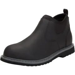 キングサイズ メンズ シューズ ブーツ・レインブーツ KingSize PullOn Boots Black ブラック
