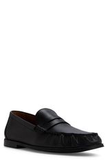 アルド メンズ シューズ スリッポン・ローファー レザー ALDO Mikah Leather Penny Loafer Men BLACK BLACK ブラック