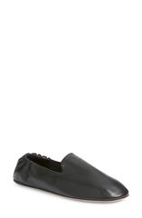 ザ ロウ レディース シューズ スニーカー ローファー The Row Casa Slipper Loafer Women BLACK ブラック