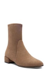 スチュアート ワイツマン レディース シューズ ブーツ・レインブーツ レザー Stuart Weitzman Bacari Leather Bootie Women WEATHE RED TAUPE