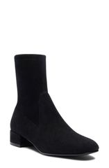 スチュアート ワイツマン レディース シューズ ブーツ・レインブーツ レザー Stuart Weitzman Bacari Leather Bootie Women BLACK ブラック