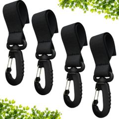 ベビーカーフック パドル収納ホルダー カヤックパドルホルダー パドルボードアクセサリーパドルボード インフレータブル ボート 多機能パドルクリップ パドルキーパー パドルホルダー パドルクリップ 4個 セット Dリングパッチなし