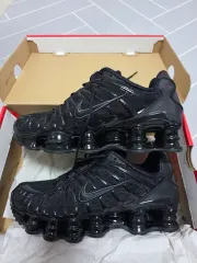 NIKE ナイキ ショックス TL オールブラック 新品