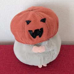 ぬいぐるみ用 ハロウィン おばけかぼちゃ 帽子 みかん かぼちゃ