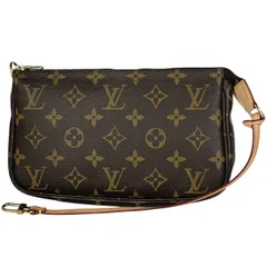 ルイ・ヴィトン Louis Vuitton ポシェット アクセソワール アクセサリーポーチ モノグラム ブラウン M51980 レディース 【中古】