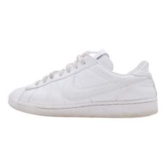 BLACK COMME des GARCONS x NIKE ブラックコムデギャルソン ナイキ TENNIS CLASSIC スニーカー FN2249-100 US8/26.0 白 ホワイト メンズ 古着 中古 USED