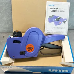 【未使用】SATO/サトー ハンドラベラー UNO 1W 6L23B-J1 WAJPA4003 6桁 値札付け ●149127