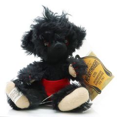 MERRY THOUGHT PUNKIE OTHELLO 限定50 テディベア JP8PTHEL パンキー オセロ 赤目 メリーソート ◆送料込◆質屋-11907