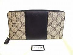 グッチ GUCCI GG キャンバス ハートモチーフ Wホック 2つ折り 長財布