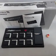 DigiTech Control X 動作品 フットコントローラー エクスプレッションペダル 箱・説明書付き ギター機器用 デジテック z-4097