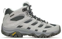 メレル レディース シューズ ブーツ・レインブーツ Merrell Womens Moab 3 Mid Waterproof Hiking Boots Alloy