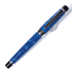PILOT 万年筆 レガンス89s 廃盤品 <F> ブルー パイロット レガンス89s 廃盤 万年筆 14金 F 細字 両用式 マーブル