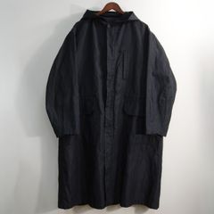 90s 아카이브 Y's for men 아세테이트 × 린넨 후드 롱 코트 L YOHJI YAMAMOTO 요우지야마모토 와이즈 포멘 s2610022