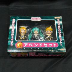 グッスマ 쿠지 ねんどろいどぷち C賞 アペンドセット 初音ミク 鏡音リン・レン 状態：良