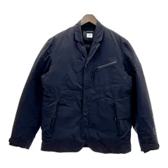 C.P. Company シーピーカンパニー 3WAY レイヤード ダウンジャケット 15CLBZ010A メンズ 48 Lサイズ相当 ブラック アウター DM20549■
