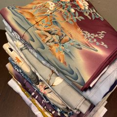 きものまとめ売り】正絹訪問着15枚 リメイク素材 ハンドメイド向け