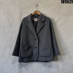 LIST ウール ジャケット チャコール s