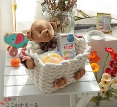かわいい角型卓上収納ボックス スキンケア&文房具収納 オフィス用 コンパクト