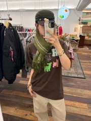 ヴィンテージ ベイズリー マフラー