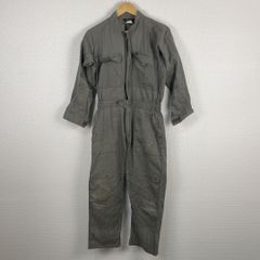 SOWA 桑和 つなぎ オールインワン コットン100% カーキ S メンズ 古着 ワーク系
