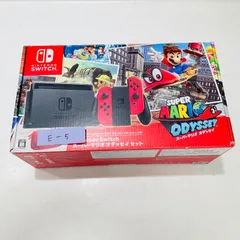 【目立った傷なし】Nintendo Switch スーパーマリオ オデッセイセット 箱付 ソフトなし E-5