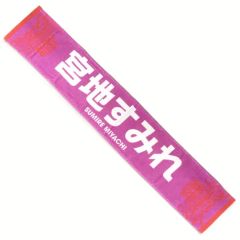중고 タオル・手ぬぐい 宮地すみれ MONSTER GROOVE 推しメンマフラータオル 「日向坂46 ARENA TOUR 2025『MONSTER GROOVE』」