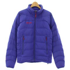 マーモット MARMOT ダウンジャケット ジップアップ アウター S 青 ブルー MJD-F2017 /TK