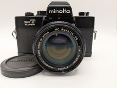☆訳あり実用品☆ minolta SRT SUPER ブラック + MC ROKKOR-PG 50mm F1