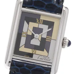カルティエ CARTIER W1008195 マストタンク SM アールデコ 1000本限定 クォーツ レディース 美品 _967607