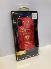 iPhone XR 耐衝撃ハイブリッドケース「LEGGERA」 サファイヤレッド mst-39901【B】