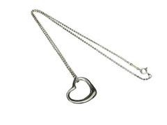 TIFFANY＆Co ティファニー ネックレス エルサペレッティ オープンハート シルバー SV925 レディース ビッグ