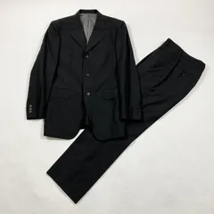★ TAKEO KIKUCHI タケオキクチ スーツ セット 上下 テーラードジャケット パンツ 紳士服 ビジネス 日本製 ブラック系 サイズ2 メンズ
