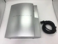 【ジャンク品・本体のみ】PLAYSTATION 3(40GB) サテン・シルバー