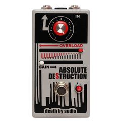 新品	Death By Audio	Absolute Destruction 『君のパワーコードを棍棒を振り回す洞窟のゴブリンへ変貌させる、最もプリミティブなファズサウンド。』