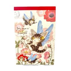 レア WACHIFIELD Dayan Akiko Ikeda Fairy Memo Pad Japan Vintage ダヤン わちふぃーるど Cat Memo Pad Stationery Japan 文房具 メモ