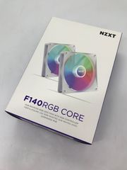 신품・ 미개봉 NZXT F140 RGB CORE TWIN PACK & RGB Lighting Controller White PCケースファン RF-C14DF-W1 FN1926