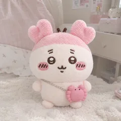 カニポーチ 古本屋 カニちゃん ぬい服 ぬいぐるみ 耳飾り リボン 水色 ミニバッグ カニバッグ 推し活 ぬい活 編み物