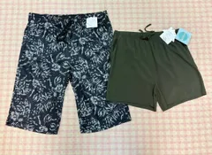 新品④しまむら　メンズ　4L　ハーフパンツ2枚セット